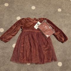 Baby Girl / Toddler dress and stockings set BNWT (1.5 - 2 years)