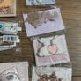 Cute Flower knows hair clips, key rings, etc bundle Image 5