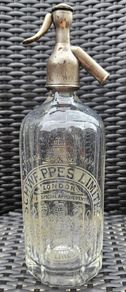 Schweppes Limited Glass Soda Siphon.