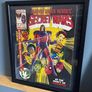 Original Marvel Secret Wars Comic Framed Image 2