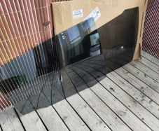 Toyota Prius rear door glass factory tinted (pair)