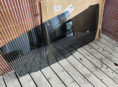 Toyota Prius rear door glass factory tinted (pair)