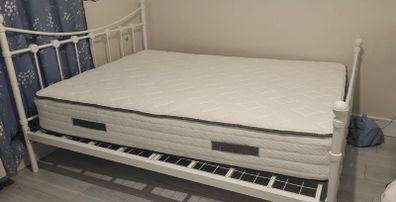 Bed and mattress