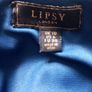 Lipsy Teal Blue Petite One Shoulder Mini Tiered Bow Shift Dress Image 5
