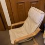 Children's wooden swing chair Image 2