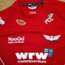 FREE POST LLanelli (M) Rugby Jersey Shirt Kooga Vintage Retro Red Wales Medium Image 2