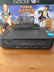 Evercade VSR retro games console + 3 games