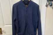 Navy Slim Fit Jacket Medium