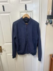 Navy Slim Fit Jacket Medium