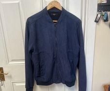 Navy Slim Fit Jacket Medium