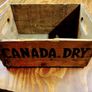 vintage Canada Dry wooden crate Image 3