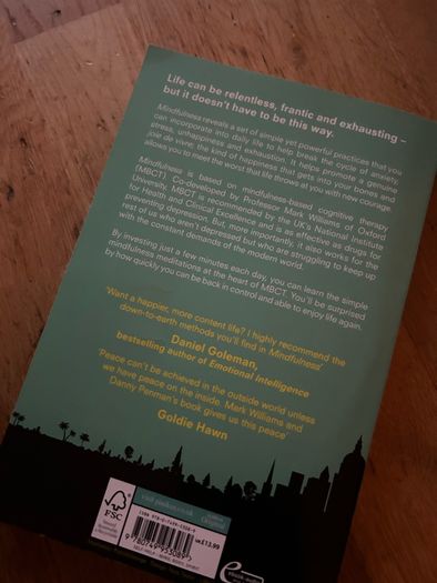 Mindfullness Finding Peace in A Frantic World Book