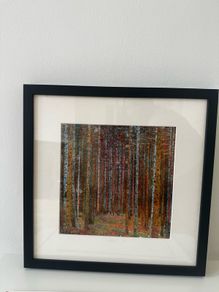 Framed Print -Gustav Klimt ' The Pine Forrest'