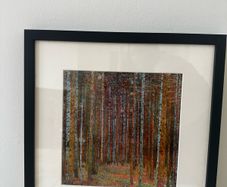 Framed Print -Gustav Klimt ' The Pine Forrest'
