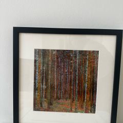 Framed Print -Gustav Klimt ' The Pine Forrest'