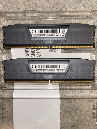 32GB Corsair Vengeance DDR5 6000MT/s CL30