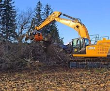 Rake grab , excavator rake & grab , grapple