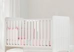 mothercare camberley cot bed (+mattress) - white