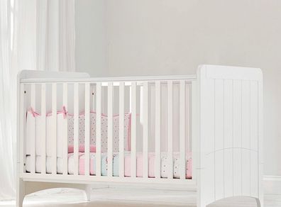 mothercare camberley cot bed (+mattress) - white