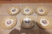 1850s mason plates set six free postage
