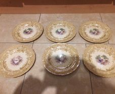 1850s mason plates set six free postage