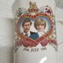 Vintage Prince Charles and Lady Diana wedding mug Image 2