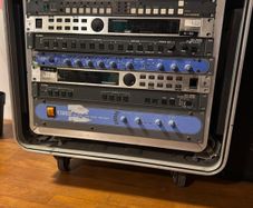 Vintage Professional AV Equipment Rack / Film & TV Prop