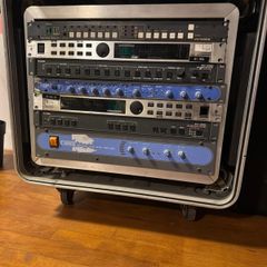 Vintage Professional AV Equipment Rack / Film & TV Prop