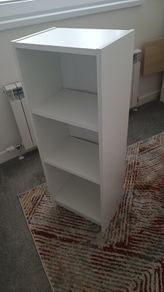 White shelf
