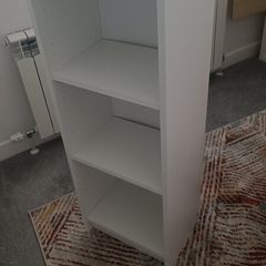 White shelf