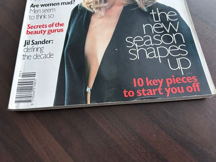 British Vogue Magazines 1996 Priced Individually
