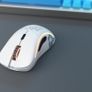 Glorious Gaming Model D Wireless Gaming Mouse - 69g Superlight, Lag Free 2.4Ghz Wireless, RGB, BAMF Sensor, Ergonomic, 6 Buttons - White | Lag free connectivity, advanced BAMF sensor, long battery life, PTFE sliders, beehive format, vivid lighting (Used) Image 3