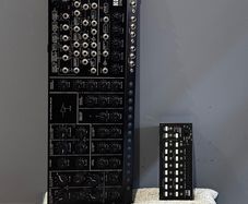 Korg MS-20M with Korg SQ-1 sequencer