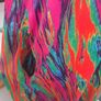 Maxi multicoloured summer dress with pockets Image 6