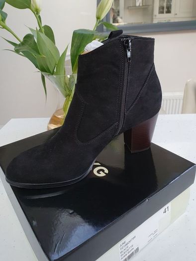 Miss Kg June Ankle Boots Sz 41 - Bnib Rrp 115