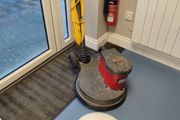 floor cleaning buffer machine
