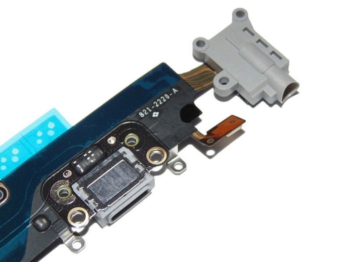 For iPhone 6 Plus 5.5" Replacement Charging Port Dock Connector Flex Cable Grey - FHT19IPCP