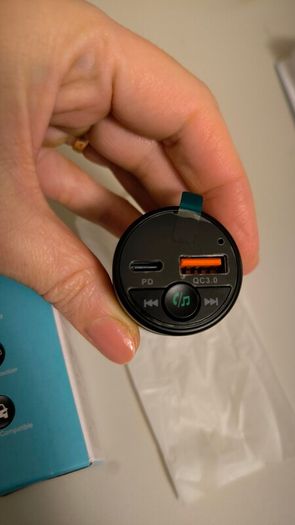Bluetooth Car Charger & FM Transmitter
