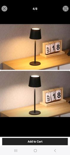 1pc Dimmable 3-Color Touch Control Rechargeable Tripod Desk Lamp, Adjustable Height, Suitable For Bedroom, Dining Room, Living Room, Bar, Desk, Reading Room, Outdoor Music Restaurant, Photography, Nightlight, Home & Office Use