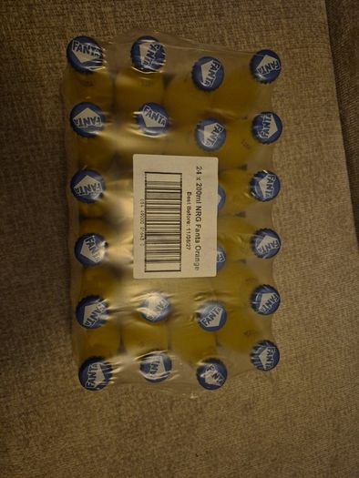 fanta 200ml glass bottle