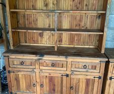 dresser and units pine