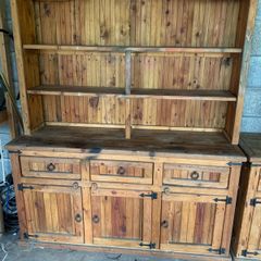 dresser and units pine