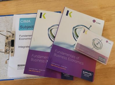 CIMA Certificate in Business Accounting textbooks