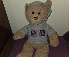 Build a Bear - NFL Giants Teddy