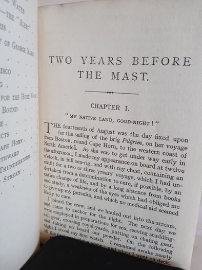 Two Years Before the Mast: A Personal Narrative of Life at Sea by Richard Henry Dana (HQ53)