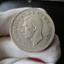 1952 South Africa Silver 5 Shillings Coin Image 2
