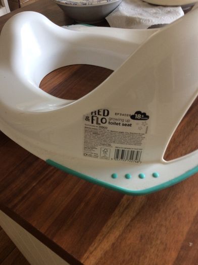 Growing up toilet seat
