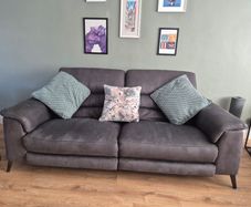 Electric Reclining 3 seater couch / sofa