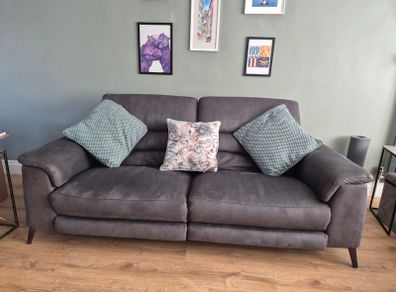 Electric Reclining 3 seater couch / sofa