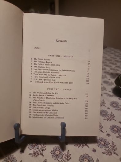The Church Of England, 1900-1965  Hardcover. 1965